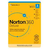 Norton 360 Deluxe, Total Security, 3 Dispositivos, 2 Años, Descarga Digital